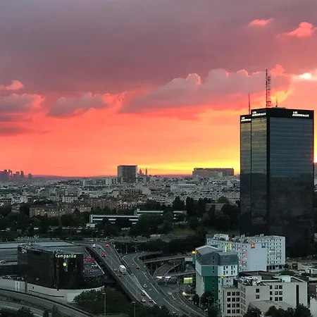 Apartmán Duplex Rooftop Vue Tour Eiffel *