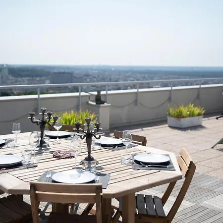 Apartment Duplex Rooftop Vue Tour Eiffel *