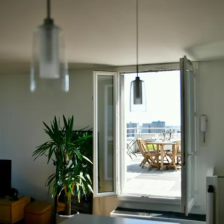 Apartment Duplex Rooftop Vue Tour Eiffel